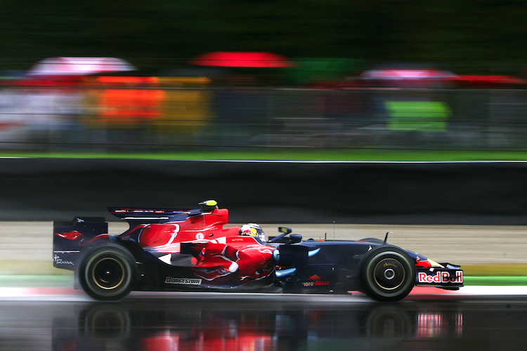2008 gewann Sebstian Vettel mit Toro Rosso sensationell in Monza
