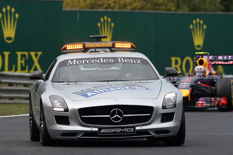 Das Safety Car kam für einige zur Unzeit