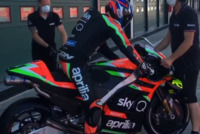 Aprilia testete in Misano