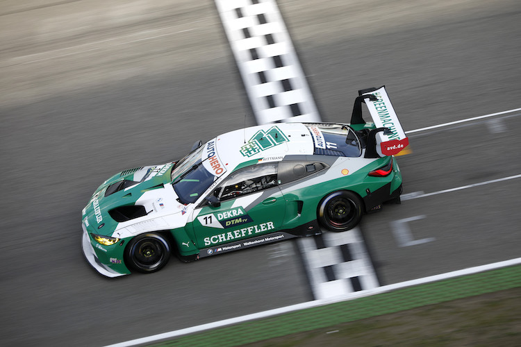 Marco Wittmann auf dem Weg zum dritten und vorerst letzten DTM-Sieg von Walkenhorst Motorsport 2022 in Hockenheim