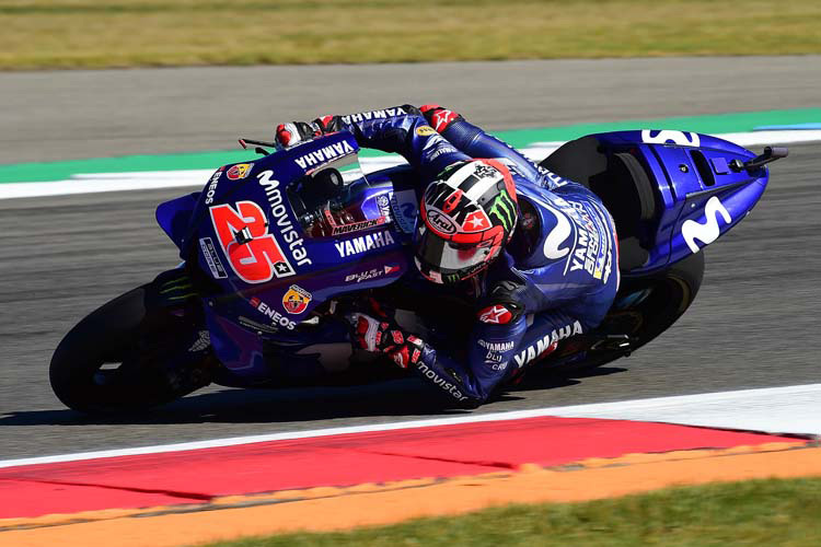 Maverick Viñales startet in Assen aus Reihe 2