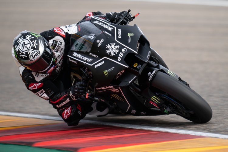 Jonathan Rea beim Aragon-Test