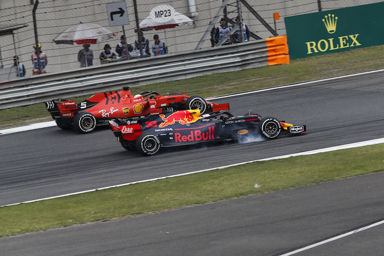 Verstappen gegen Vettel