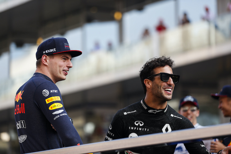 Max Verstappen und Daniel Ricciardo