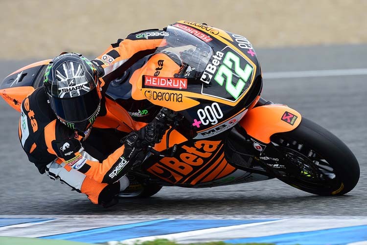 Sam Lowes in Jerez auf der Speed Up: «Auch meine Longruns waren sehr schnell»