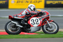 Steve Baker in Silverstone auf seiner alten Yamaha
