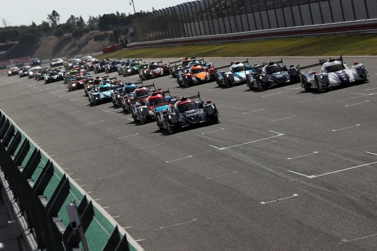 Start zum Rennen der ELMS in Portimão