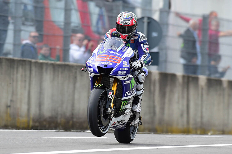 Jorge Lorenzo im Mugello-Training