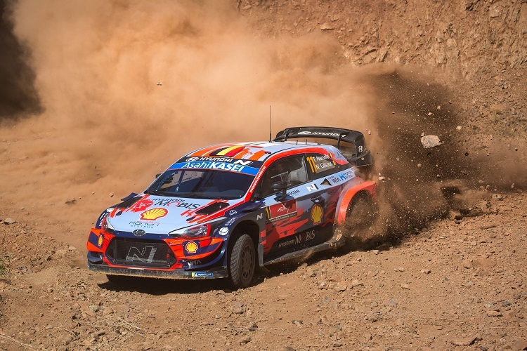 Thierry Neuville beim Shakedown in der Türkei  