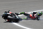 Der erste Rennsturz von zweien am Sonntag: Cal Crutchlow