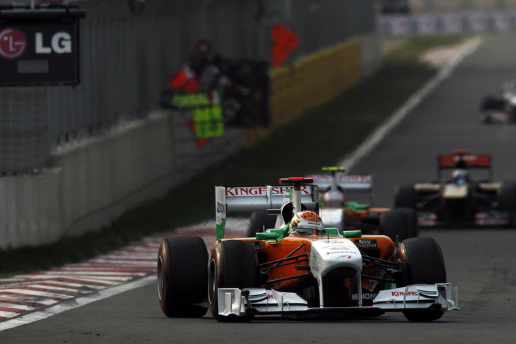 Di Resta kam in Monza zum 12. Mal ins Ziel