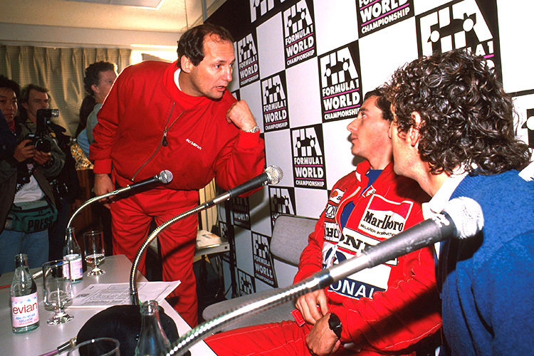 Senna und Prost erforderten eine eiserne Faust