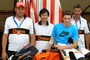 Marcel Kurth, Ronny Wunderlich, Thomas und Alois Gradinger (v.l.n.r.)