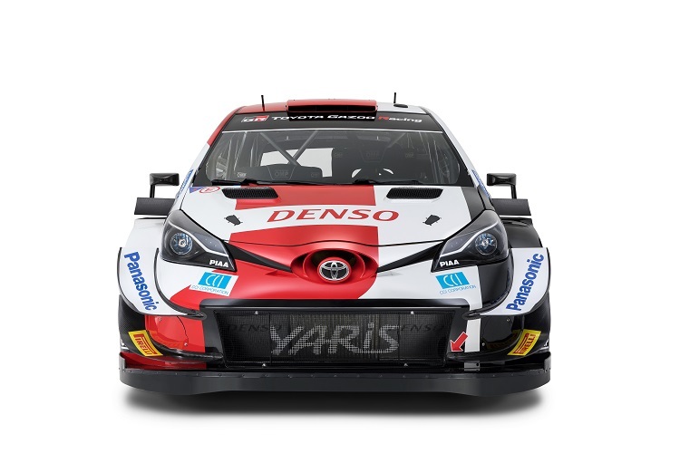Front des neuen Toyota Yaris WRC