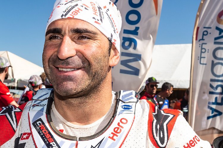 Paulo Goncalves will mit HERO bei der Dakar an der Spitze kämpfen