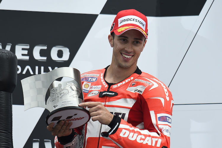 Andrea Dovizioso sorgt bei Ducati für die Ergebnisse