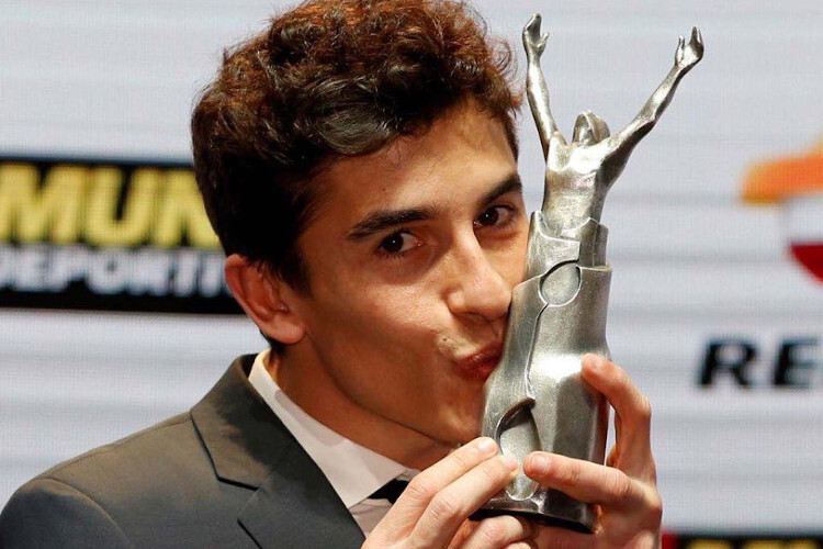 Marc Márquez holte sich eine weitere Trophäe ab