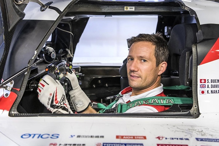 SDébastien Ogier breit für WEC-Test