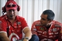 Ex-Crew-Chief Brian Pattie und Juan Pablo Montoya