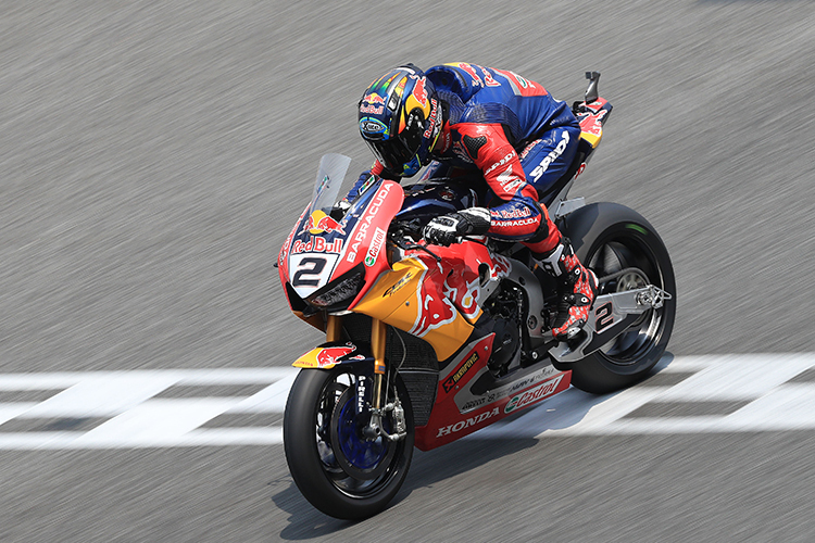 Stark: Leon Camier (Red Bull Honda)