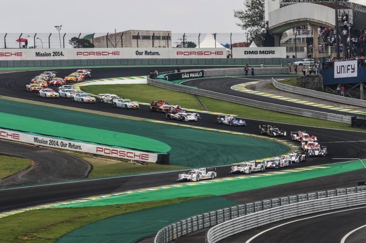 Der Start in Interlagos