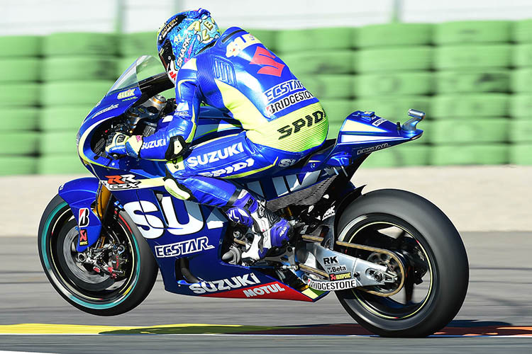 Aleix Espargaró auf der Suzuki GSX-RR