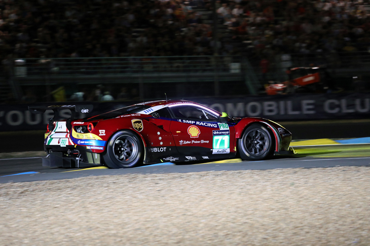 Blickfang: Der Ferrai 488 GTE von AF Corse