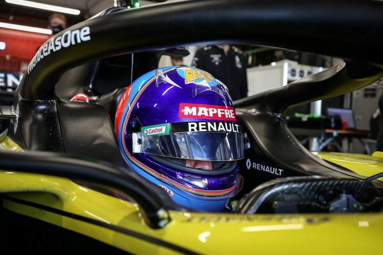 Fernando Alonso im Renault