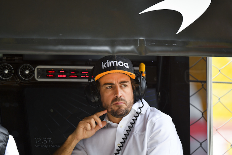 Fernando Alonso 2019 in Monza