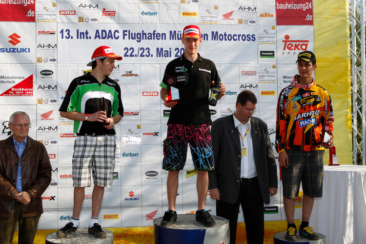 Richier, Neugebauer und Soubeyras auf dem Podium