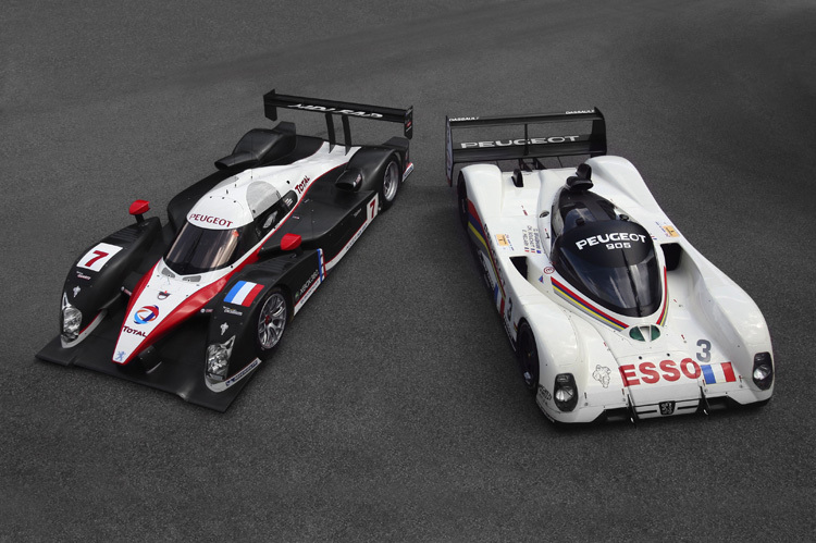 Zwei Generation Le Mans-Sieger: 908 und 905 im Jahr 2007