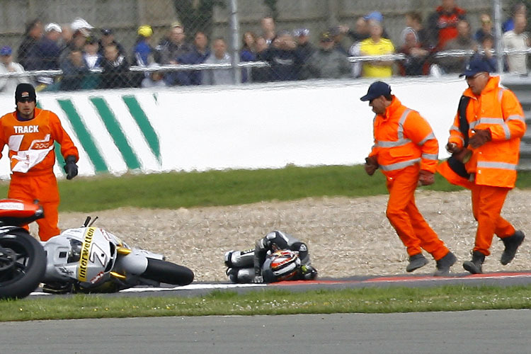 2010 verletzte sich Hiroshi Aoyama in Silverstone schwer