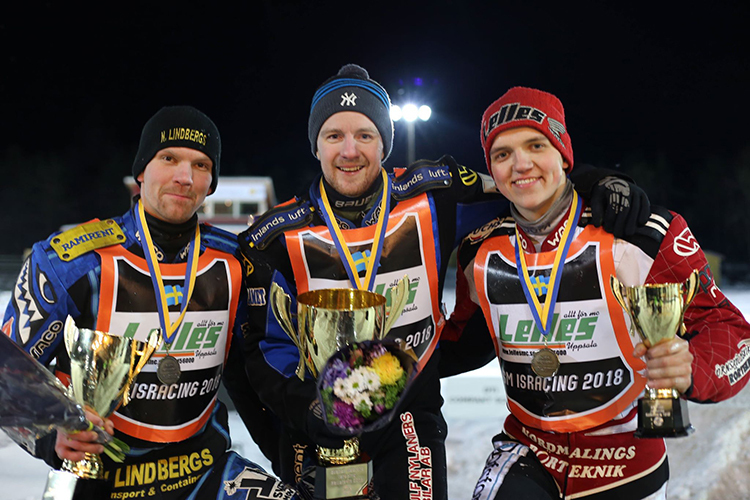 Schwedens Top-3: Niclas Svensson, Martin Haarahiltunen und Ove Ledström (v.l.)