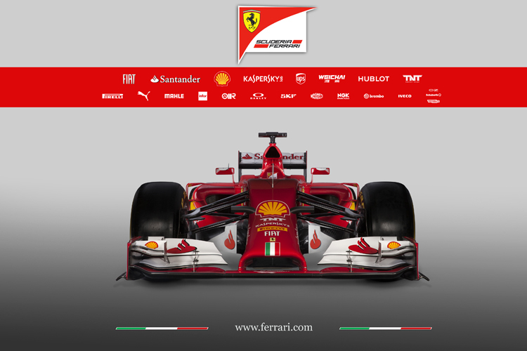 Ferrari präsentierte heute den F14 T im Netz