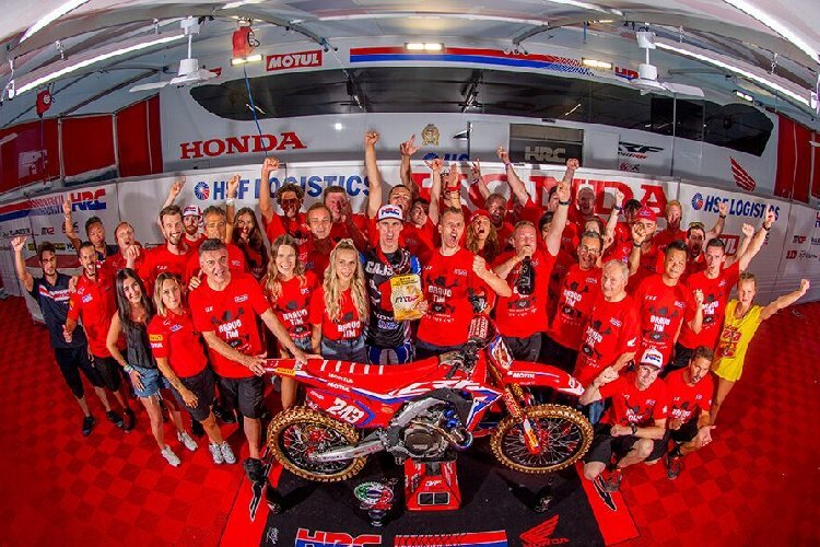 Honda und Tim Gajser gewinnen und verlieren gemeinsam