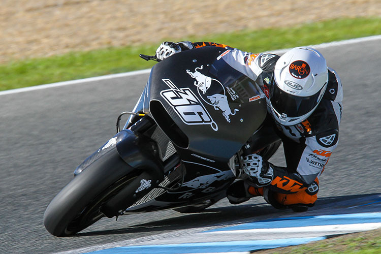 Mika Kallio auf der KTM RC16 in Jerez