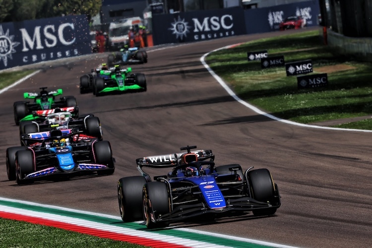 Alex Albon in Imola