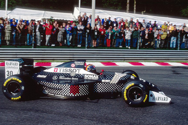 Heinz-Harald Frentzen in Spa-Francorchamps 1994