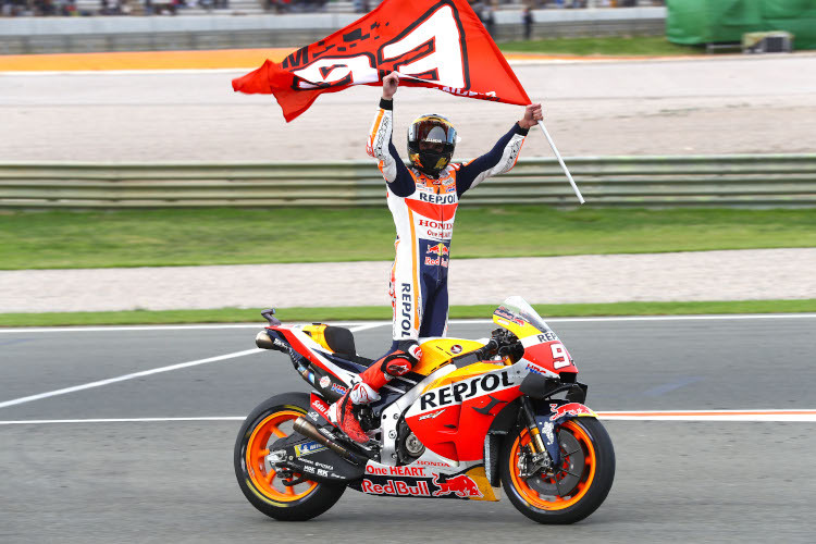 Valencia 2019: Der 56. Honda-Sieg von Marc Márquez