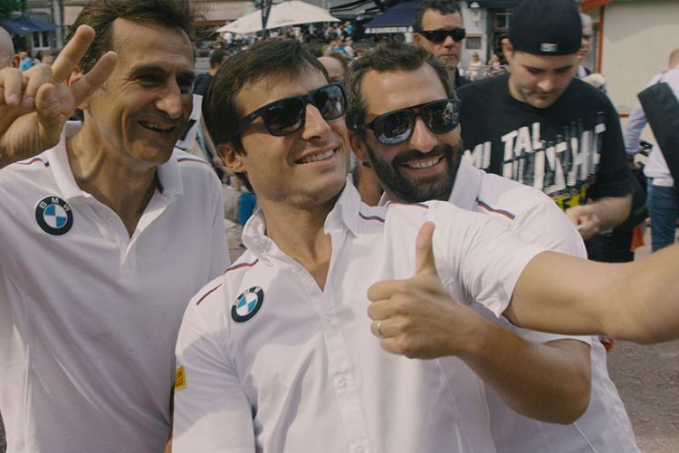 Alex Zanardi, Bruno Spengler und Timo Glock