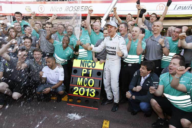 Nico Rosberg nach seinem schönsten Sieg