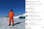 Lewis Hamilton freut sich über diese Landschaft