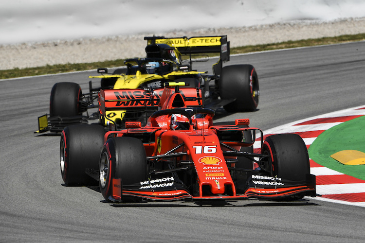 Leclerc und Ricciardo