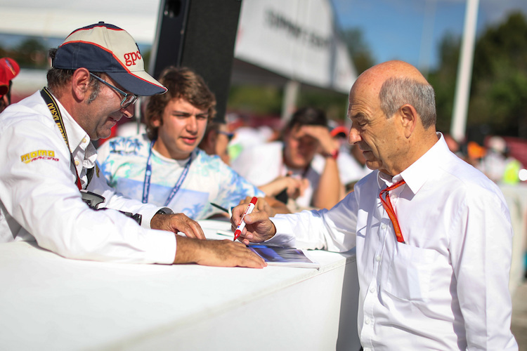 Peter Sauber beim Grossen Preis von Spanien 2017