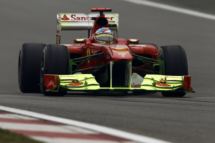 Alonso und Ferrari brachten Farbe ins Spiel 