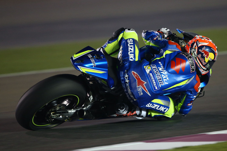 Maverick Vinales beim Nachttest in Katar