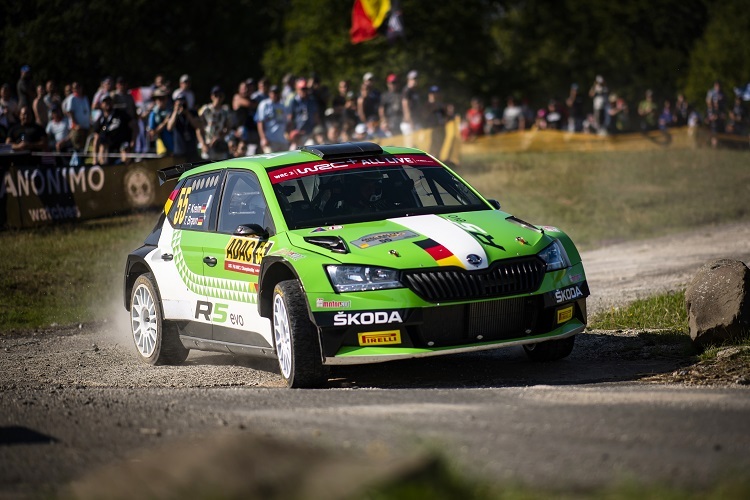 Fabian Kreim gewann die WRC 2