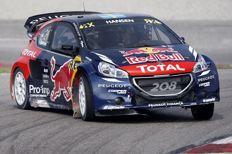 Timmy Hansen im Peugeot 208 RX