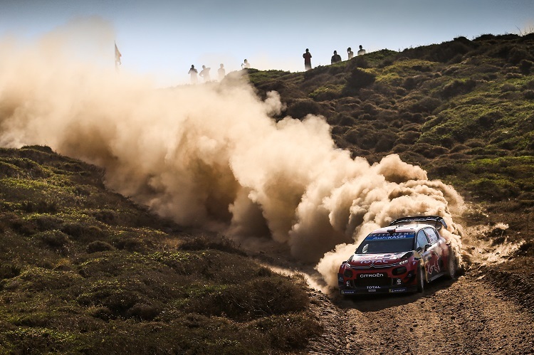 Sébastien Ogier bei seiner Tour der Leiden