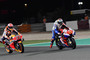 Jack Miller beim Fight gegen Marc Márquez in der Anfangsphase